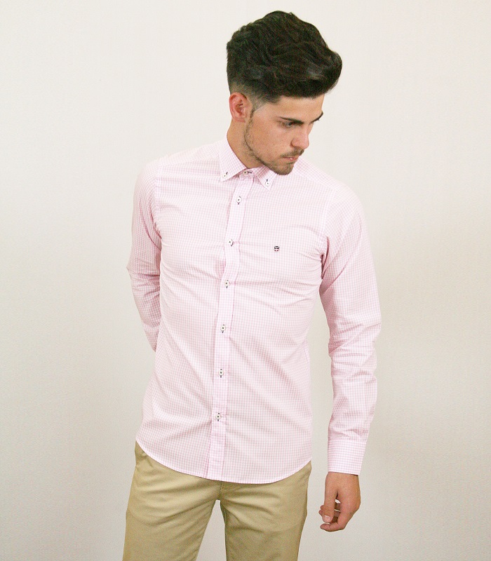 camisa-cuadros-rosa-chico